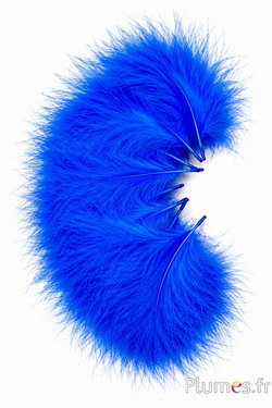 Tacchino marabù - 8-12 cm - blu 